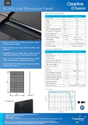Clearline fusion datasheet-PV16 445AG-M10