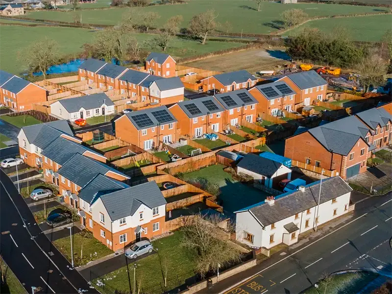 Breck Homes development at Preston Road, Grimsargh