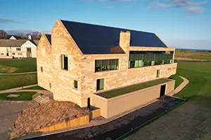 Royal Dornoch Golf Club clubhouse, UK
