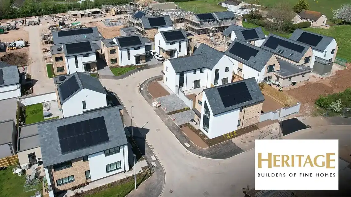 Viridian Solar and Heritage Homes Announce Collaboration. Devon-based Luxury Homes Builder Specifies Clearline fusion for its Developments.