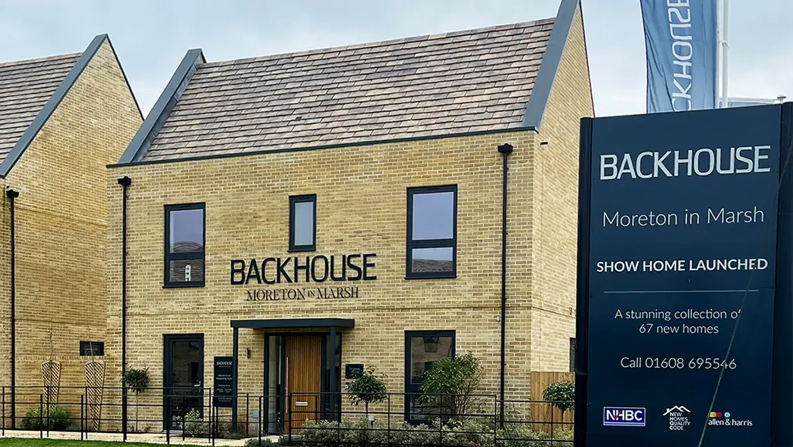 Backhouse Housing Development in the Cotswolds